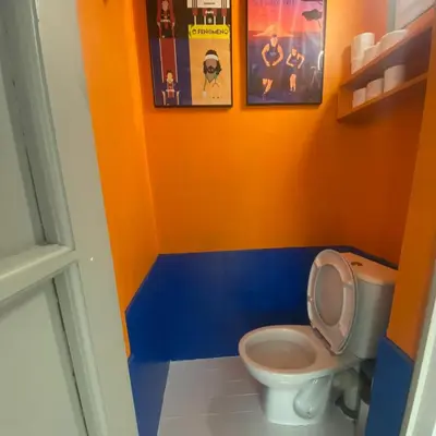 Salle de bains dans l'établissement Studio au cœur de Montmartre