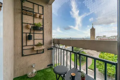Balcon ou terrasse dans l'établissement Blue Light - Appt pour 4p Paris