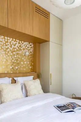 Un ou plusieurs lits dans un hébergement de l'établissement Luxueuse Suite # 2 Chambres # Wagram # Paris 17