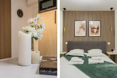 Un ou plusieurs lits dans un hébergement de l'établissement L'Escapade Bastille - Appartement proche Marais