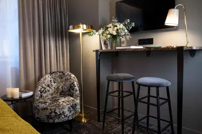 Coin salon dans l'établissement Le Rayz Vendome