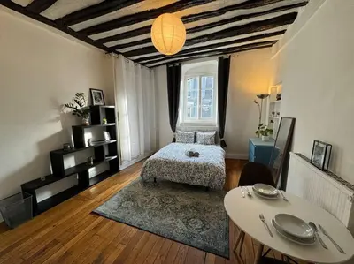 Plan de l'établissement Charmant Appartement Parisien Près du Louvre Paris, France