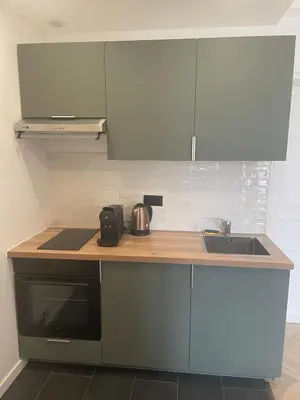 Cuisine ou kitchenette dans l'établissement Beautiful and large apartment Paris Montparnasse