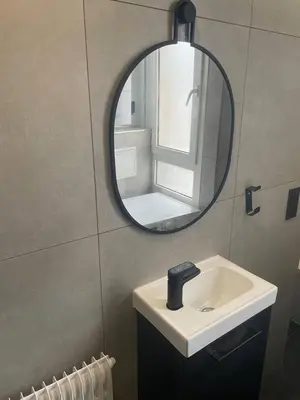 Salle de bains dans l'établissement Beautiful and large apartment Paris Montparnasse