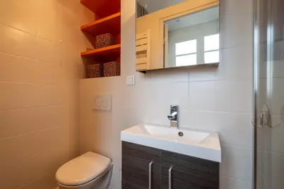 Salle de bains dans l'établissement Studio Temple - Welkeys