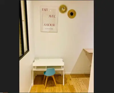 Plan de l'établissement Appartement Paris 11 - 2 chambres - 2 sdd - 2 wc
