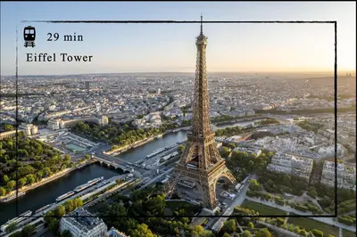 Vue panoramique sur l'établissement Flat Alexandrie - Superbe appartement a Paris