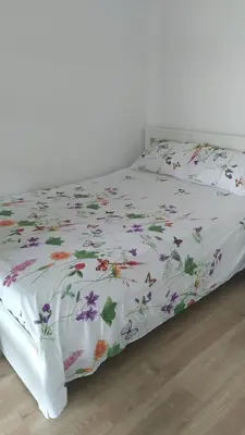 Un ou plusieurs lits dans un hébergement de l'établissement Bonito apartamento cerca De la Torre Eiffel