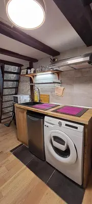Cuisine ou kitchenette dans l'établissement ÉCHAPPÉE Parisienne
