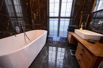 Salle de bains dans l'établissement Un Studio cosy au Cœur de Paris 17 Batignolles , Monceau