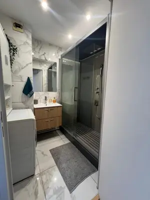 Salle de bains dans l'établissement Cosy logement entier à Asnières sur Seine