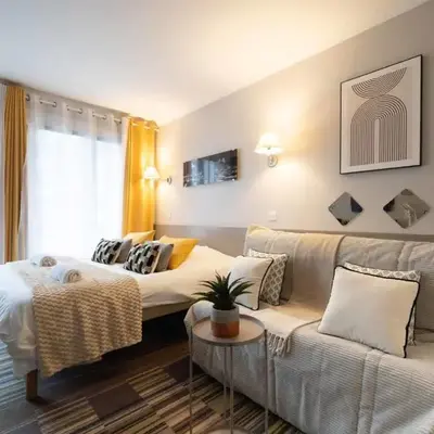 Paris Porte de Versailles Cosy Lodge 1 Appart hôtel parking wifi 4 pers