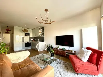Cuisine ou kitchenette dans l'établissement Magnifique 3 pièces de 55m2 au calme avec balcon