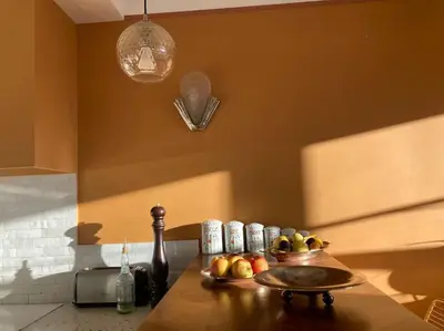 Coin salon dans l'établissement Magnifique appartement proche tour Eiffel