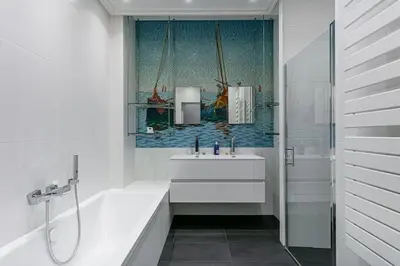 Salle de bains dans l'établissement Magnifique Duplex haut de gamme à Montorgueil