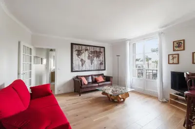 Coin salon dans l'établissement Appartement Gutenberg - Welkeys