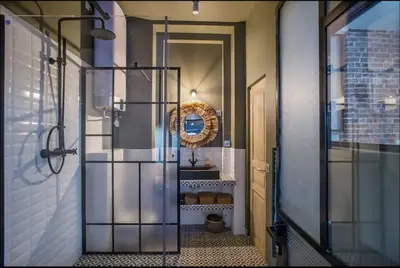 Salle de bains dans l'établissement Cozy flat for 4 people - Paris 15 Parc des expositions porte de versailles