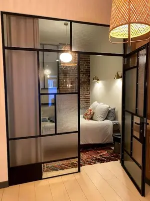 Un ou plusieurs lits dans un hébergement de l'établissement Cozy flat for 4 people - Paris 15 Parc des expositions porte de versailles