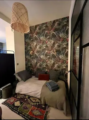 Un ou plusieurs lits dans un hébergement de l'établissement Cozy flat for 4 people - Paris 15 Parc des expositions porte de versailles