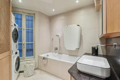 Salle de bains dans l'établissement Appartement Mapio