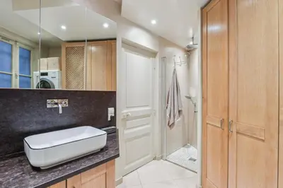 Salle de bains dans l'établissement Appartement Mapio