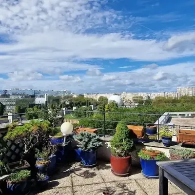 Duplex double terrasses 4P