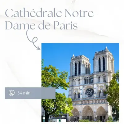Lieu d'intérêt à proximité de l'appartement