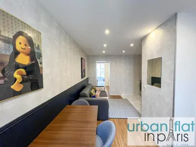 Plan de l'établissement Urban Flat 04 - Pretty 2 Bedroom Flat in Montorgueil