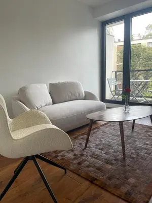 Coin salon dans l'établissement Trendy ,quit and chic