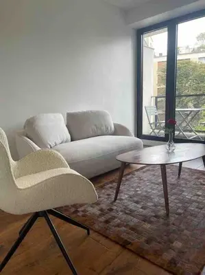 Coin salon dans l'établissement Trendy ,quit and chic