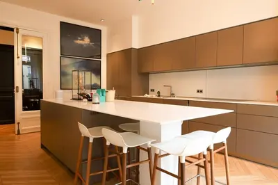 Cuisine ou kitchenette dans l'établissement 3ch | 4 pers | balcon filant | Notre Dame de Paris