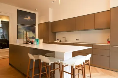 Cuisine ou kitchenette dans l'établissement 3ch | 4 pers | balcon filant | Notre Dame de Paris