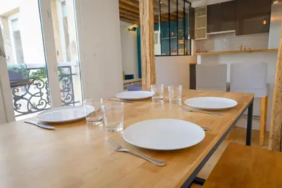 Plan de l'établissement Appartement Chic & Spacieux | Paris 2ème