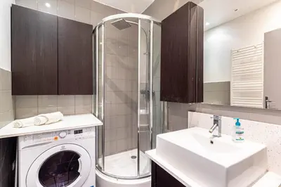 Salle de bains dans l'établissement GuestReady - Séjour Cosy Familial pour 4