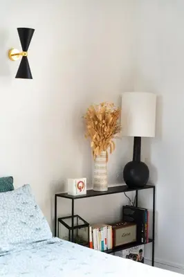 Un ou plusieurs lits dans un hébergement de l'établissement Très lumineux. 1 chambre Batignolles / Opéra.