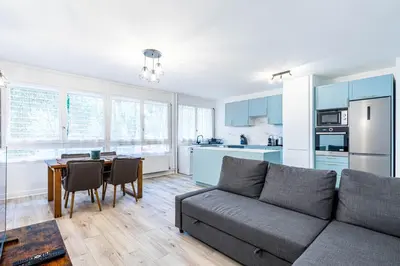 Cuisine ou kitchenette dans l'établissement GuestReady - Séjour Élégant à Paris pour 6