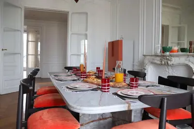 Plan de l'établissement Luxueux Appartement 5 BD, Arc de Triomphe
