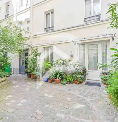 Jardin de l'établissement Eiffel Tower Invalides Cosy Flat