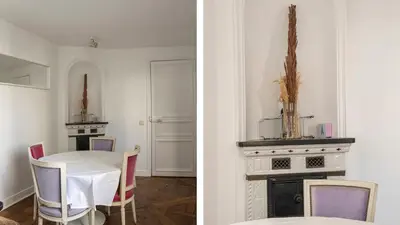 Cuisine ou kitchenette dans l'établissement Spacieux au coeur du Marais | 4 personnes