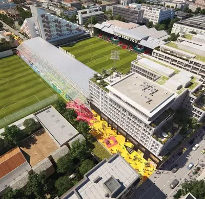 Plan de l'établissement Charmant appartement au coeur du marché aux Puces