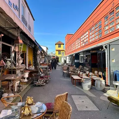 Plan de l'établissement Charmant appartement au coeur du marché aux Puces