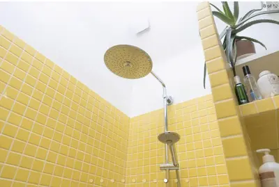 Salle de bains dans l'établissement Charmant Appartement à Montmartre