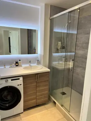 Salle de bains dans l'établissement Luxury apartment 16'