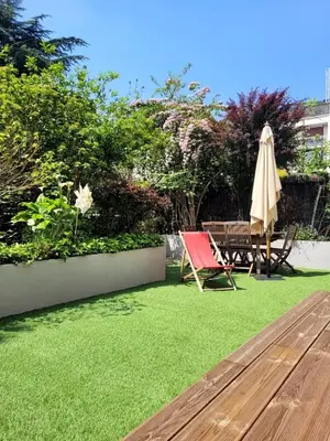 Jardin de l'établissement Jardin | Duplex familial de luxe