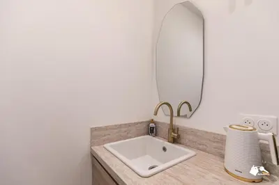 Salle de bains dans l'établissement MBA - Saint-Sébastien- Splendide Appartement Paris Centre