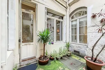 Jardin de l'établissement Charming Studio Near Le Louvre Rivoli