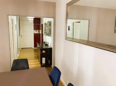 Plan de l'établissement LE PARADIS - 2 chambres, balcon, parking