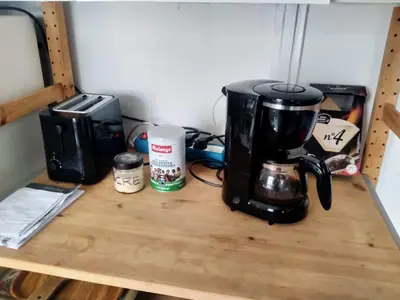 Cuisine ou kitchenette dans l'établissement Paris Centre appartement 2 chambre