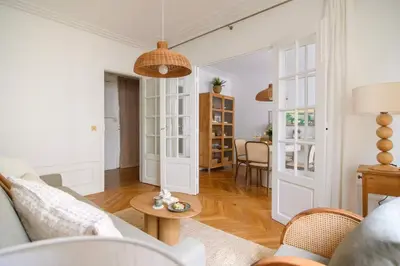Cuisine ou kitchenette dans l'établissement Deco St Antoine