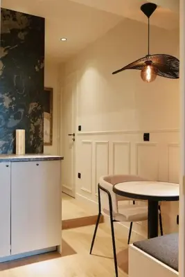 Cuisine ou kitchenette dans l'établissement Saint Lambert Suite - Duke Housing